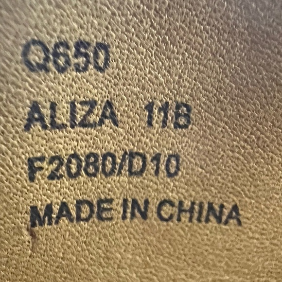 Coach Aliza Ankle Boot Bootie ChestnutBrown Leather Women size 11 - Picture 9 of 10